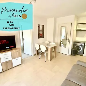 Le Magnolia - Très Beau 2 Pièces à 2 Min Du Centre-ville Cannes