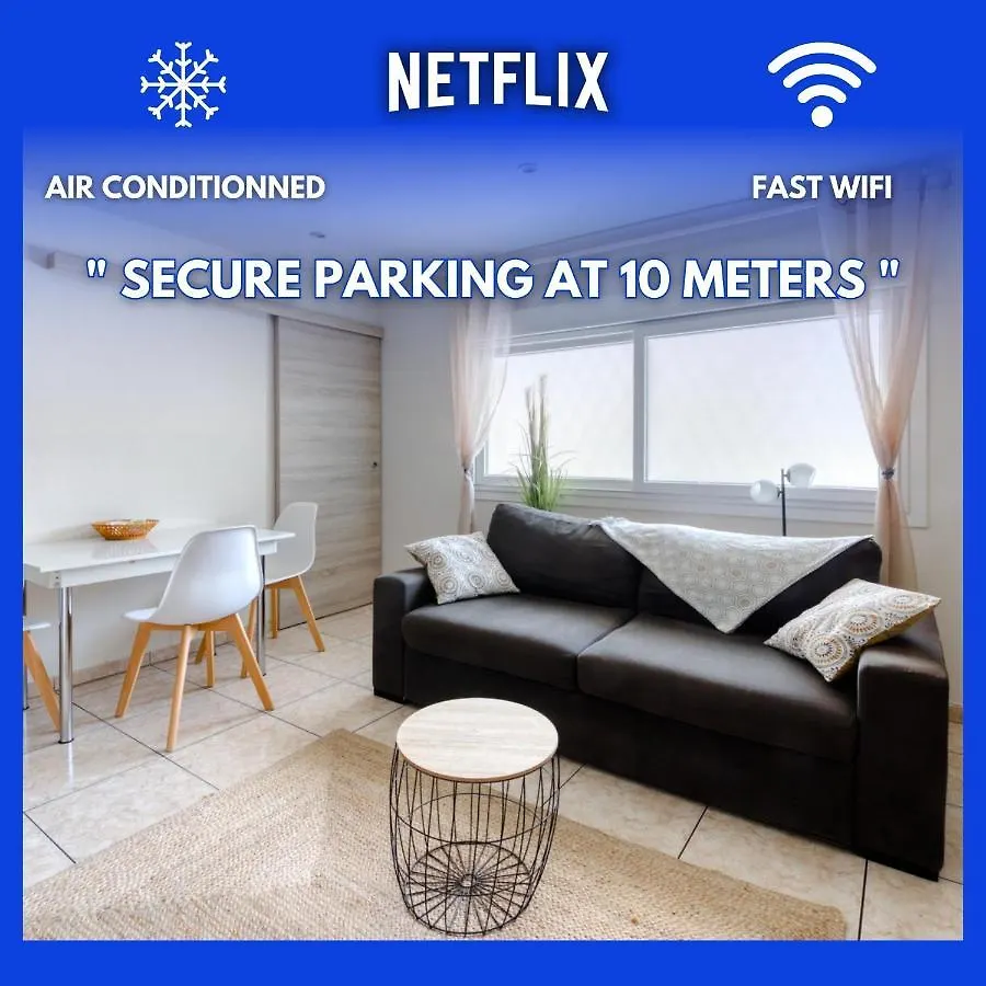 Cosy Apartment + Secured Parking Cannes